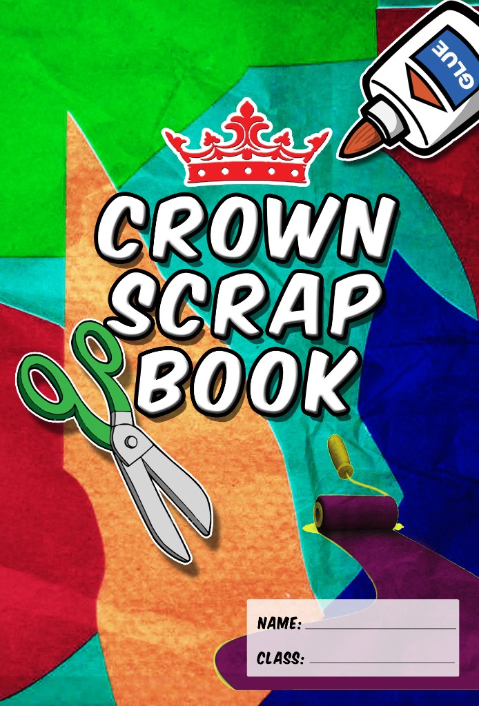 Crown Scrap Book by Rex Printing