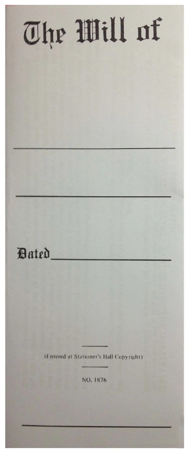 Will Forms — Will Form